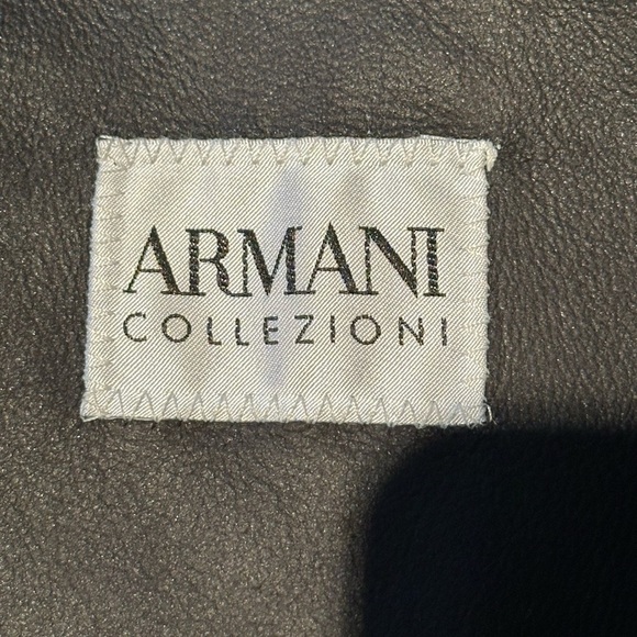 Armani Colleczione Men’s Sheepskin Coat - light weight - NWOT - Picture 6 of 9